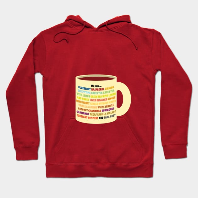 Ramona's Tea Collection Hoodie by WonderEggplant